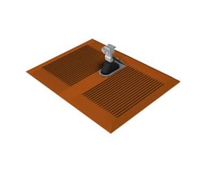 SL Rack SL Rack Crochet de toit Alpha-Platte rouge 11500-00 Quantité:1