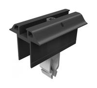 SL Rack SL Rack Serre-milieu noir anodisé avec mise à la terre 96141-01 Quantité:1