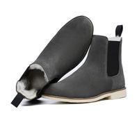 SL-Saint Bottes Chelsea Classiques Faites à La Main Pour Hommes Mode Cuir de Vache Véritable Slip On