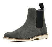 SL-Saint Bottes Chelsea Classiques Faites à La Main Pour Hommes Mode Cuir de Vache Véritable Slip On