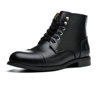 SL-Saint Bottes Classiques Pour Hommes, Fait Main Bout Souple Imperméables Cuir/Laine Australienne Hiver (Noir Cuir Doublure, Adulte, Homme, 45, Numérique, Système Taille Chaussures EU, Moyen)