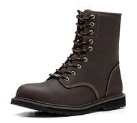 SL-Saint Bottes de travail 8 pouces à l'épreuve de l'acier pour hommes bûcherons et chasseurs Industrie&Construction (adult, men, numeric_48, numeric, eu_footwear_size_system, wide)