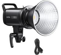 Sl100D Led Video Light 100W 5600K Compensation De La Lumière Du Jour Cri96 + Tlci97 + 32100 Lux @ 1M 8 Effets De Lumière Prennent En Charge Le Contrôle De L'Application Avec La Mon[YIN4185143]