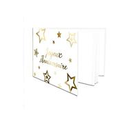 SLA Paris – Livre d'or – Party Chic Sud Trading CD5088 – Anniversaire – Blanc G