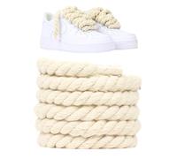 Slaace Lacets Corde Premium 10mm 150cm - 6 Couleurs pour Sneakers et Baskets - Chunky Torsadé en Coton