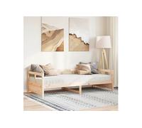 Slaapbank met matras 80x200 cm massief grenenhout3321047