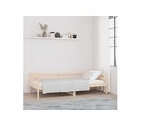 vidaXL Lit de jour sans matelas 80x200 cm pin massif