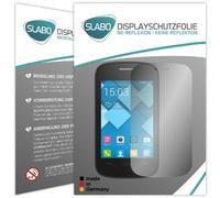 Slabo 2 x Film de Protection d'écran Alcatel One Touch Pop C1 Protection écran Film de Protection No Reflexion Mat - Anti-Reflets Made in Germany