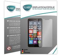Slabo 2 x Film de Protection d'écran pour Microsoft Lumia 640 XL LTE Protection écran Film No Reflexion Mat