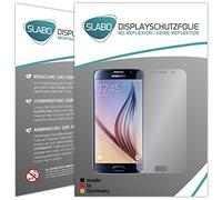 Slabo 2 x Film de Protection d'écran pour Samsung Galaxy S6 Mini Protection écran Film No Reflexion Mat