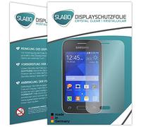 Slabo 2 x Film de Protection d'écran pour Samsung Galaxy Young 2 Protection écran Film Ultra Clair Invisible