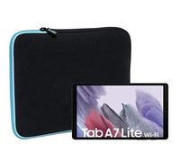 Slabo Tablette Housse pour Samsung Galaxy Tab A7 Lite 8,7" 2021 (Wi-FI) Housse de Protection en néoprène - Turquoise/Noir