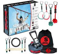 Slackers Ninjaline - Slackers - 36 Intro Kit - 7 Obstacles - Entraînement Ninja - Enfants