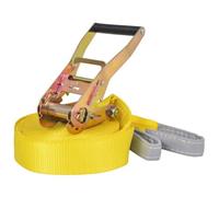 vidaXL Slackline Corde lâche 15 m x 50 mm 150 kg Polyester Jaune