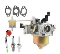 SLAHAJ Carbu pour Moteur Carburateur de Moto Convient pour Honda 168F 170F P19 P18 GX110 GX120 GX140 GX160 GX200 5HP 5. 6. 4 Temps Moteur carburateur carburateur(A)