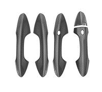 SLAHAJ Garniture de poignée de porte extérieure pour Hyundai extérieure pour KONA 2024+ - Accessoires extérieurs Poignée de porte pour(Carbon Fiber Pattern)