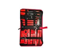 SLAHAJ Kit D'outils De Démontage Clips Portière Voiture, Kits Remise en État DVD Stéréo, Panneau Garniture Intérieure Plastique, Outil Tableau Bord(38PCS (Bag))