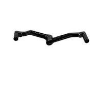 SLAHAJ Levier de changement de vitesse talon-pointe pour moto, compatible avec les modèles Harley Touring, Electra, Street, Road Glide, 121 et 117 ST Levier Selecteur de Vitesse Pliant(All Black)