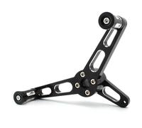 SLAHAJ Leviers de changement de vitesse pour moto, repose-pieds de commande avant, tige de liaison, adaptés aux Harley Sportster XL 883 1200 Levier Selecteur de Vitesse Pliant(B Black1)