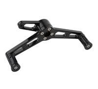 SLAHAJ Leviers de changement de vitesse pour moto, repose-pieds de commande avant, tige de liaison, adaptés aux Harley Sportster XL 883 1200 Levier Selecteur de Vitesse Pliant(B Black)