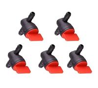 SLAHAJ Lot de 5 interrupteurs de soupape de carburateur pour Voiture, Tuyau d'essence, Robinet Marche/arrêt, connecteur Universel pour Moto et Scooter