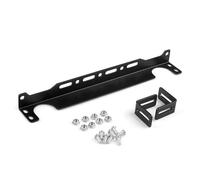 SLAHAJ Refroidisseur de Transmission Kit de Support de Montage Universel pour Refroidisseur d'huile Moteur de Type Britannique, épaisseur 2 mm, Aluminium BX101867 Oil Cooler(Blue)