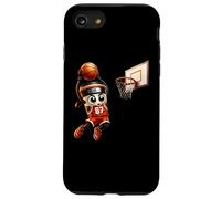 Slam 67 Joueur de Basket-Ball Dunk Assassino Brainrot AI Joke Coque pour iPhone SE (2020) / 7/8
