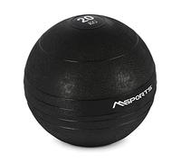 Slam Ball Balle lestée de qualité supérieure - 3-20 kg - 20 kg - Noir