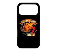 Slam Basketball Dunk Into 7th Birthday Garçons Kids Seven Coque pour iPhone 17 Pro Max