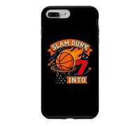 Slam Basketball Dunk Into 7th Birthday Garçons Kids Seven Coque pour iPhone 7 Plus/8 Plus