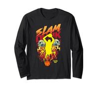 Slam Dunk Cerceaux de Basket-Ball avec Graphique Manche Longue