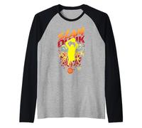 Slam Dunk Cerceaux de Basket-Ball avec Graphique Manche Raglan