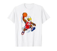 Slam Dunk Eagle Basketball Streetball Mascotte Graphique T-Shirt Graphique avec Valeur