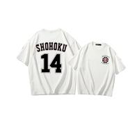 Slam Dunk Mitsui Hisashi Jersey 14 Parent and Child Cotton Short Sleeve T-Shirt Summer Line Short Sleeve Loose