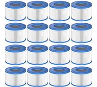 Slamate Filtre spa type S1 29011E pour toutes les pompes Intex PureSpa 28429E, 28403E, 28407E, 28443E, 28453E, 28421E, 28423E, 28413E, et 28453E, 11692, SB-h10, JPC01 Easy Set , Lot de 16