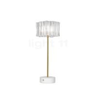 Slamp Accordéon Battery Lampe rechargeable LED blanc , fin de série Ce luminaire comporte des modules à LED prémontés de classes énergétiques A A++, A+, A