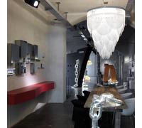 SLAMP lampe à suspension CEREMONY (Blanche Ø 90 cm - Opalflex®)