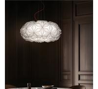 Slamp C`est La Vie Suspension Large Pendelleuchte, blanc - câble rouge