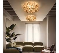 SLAMP lampe murale applique ou lampe de plafond plafonnier CLIZIA MAMA NON MAMA GOLD (Large - Cristalflex®)