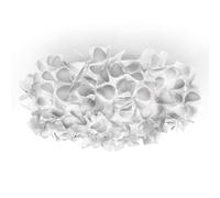 SLAMP lampe murale applique ou lampe de plafond plafonnier CLIZIA MAMA NON MAMA WHITE (Large - Cristalflex®)