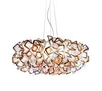 SLAMP lampe à suspension CLIZIA LARGE (Orange - Opalflex® / Lentiflex®)