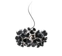SLAMP lampe à suspension CLIZIA SMALL MAMA NON MAMA BLACK (Câble et rosace noirs - Cristalflex®)