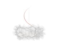 Slamp Clizia Suspension Pixel Pendelleuchte, Medium (⌀ 53cm), câble rouge