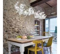 SLAMP Suspension Hanami Grande Suspension Transparente/Rouge