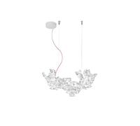 Slamp Hanami Suspension Small Pendelleuchte, câble rouge