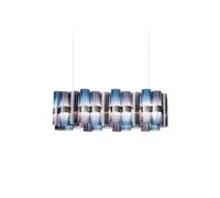 SLAMP lampe à suspension LA LOLLO LINEAR LARGE (Gradient - Cristalflex® / Lentiflex®)