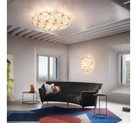 Slamp La Vie Applique murale/Plafonnier, E27, LAVCL00ORG00000000EU, Large