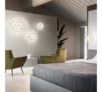 Slamp La Vie Applique murale/Plafonnier, E27, LAVCS00WHT00000000EU, Mini