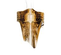 SLAMP lampe à suspension ARIA GOLD (Small - Lentiflex ® / Cristalflex ®)