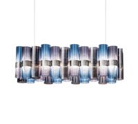SLAMP lampe à suspension LA LOLLO LINEAR LARGE (Gradient - Cristalflex® / Lentiflex®)
